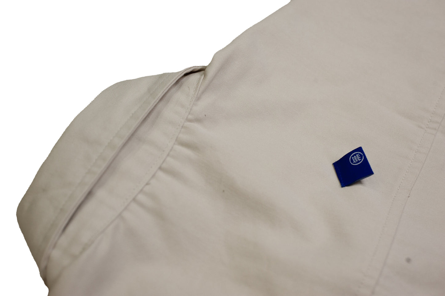 Null Label Oversized Button Shirt in Blueish Grey Denim