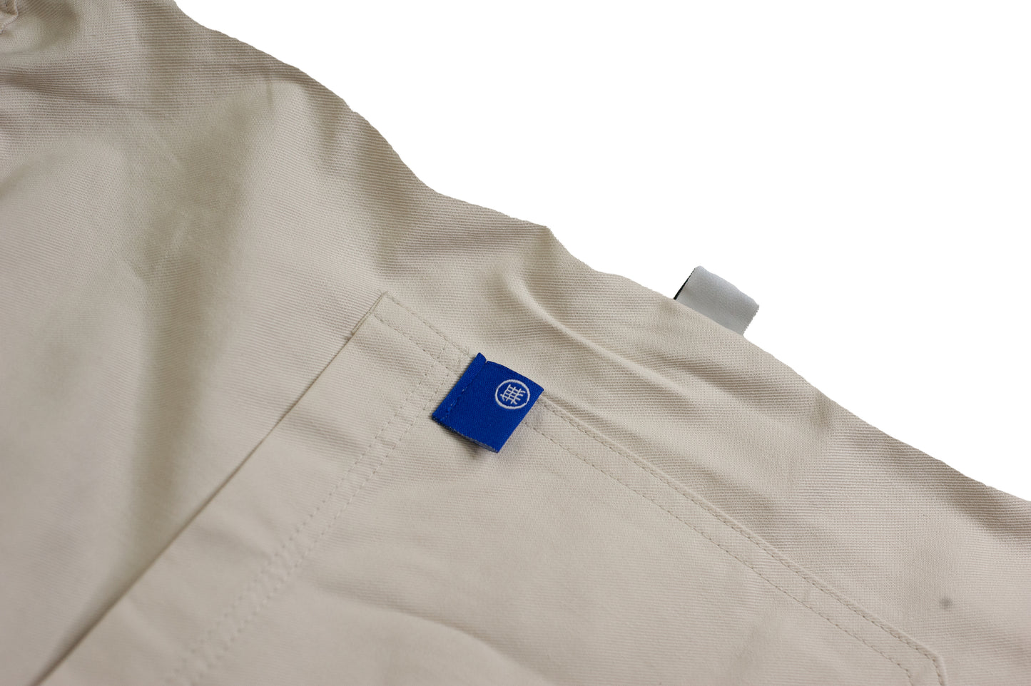 Null Label Oversized Pants in Blueish Grey Denim
